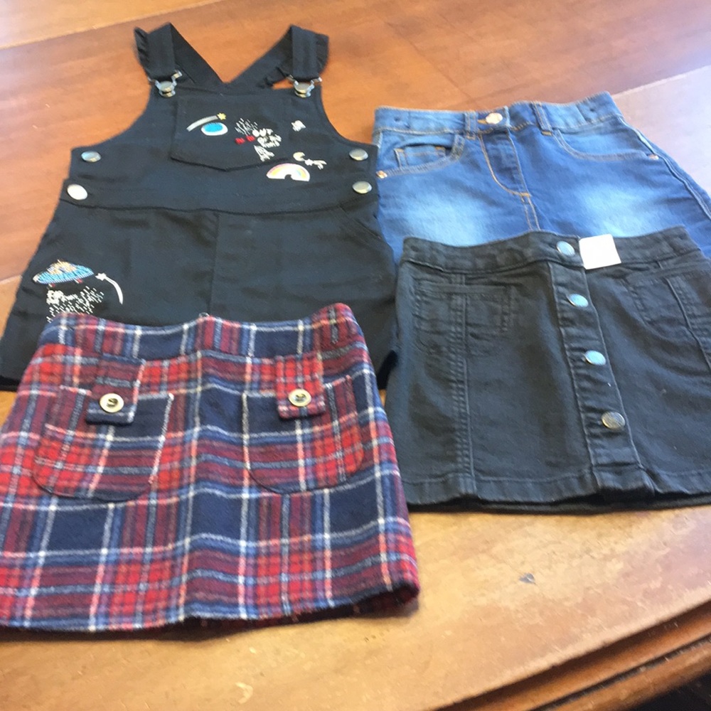Bundle of girls skirts